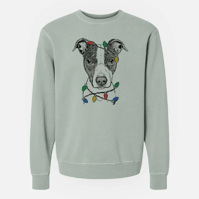 Christmas Lights Roxy the Bo Jack - Unisex Pigment Dyed Crew Sweatshirt Hoodie with Cropped Fit Short Trendy Hoodie with Cropped Fit Short Trendy Christmas Lights Roxy the Bo Jack - Unisex Pigment Dyed Crew Sweatshirt Hoodie with Cropped Fit Short Trendy Hoodie with Cropped Fit Short Trendy