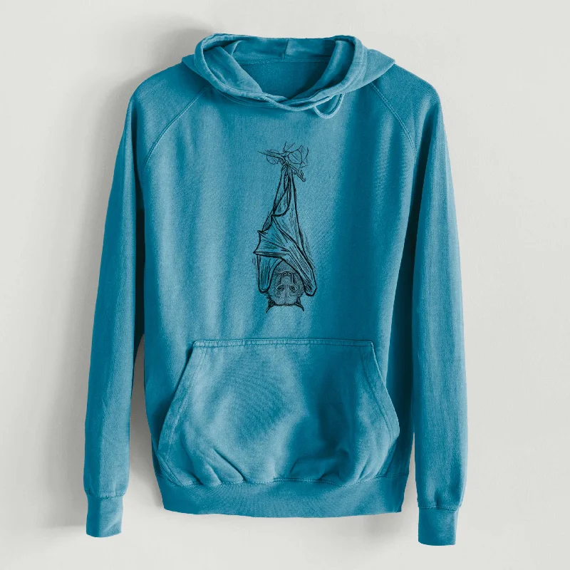 Pteropus vampyrus - Large Flying Fox - Mid-Weight Unisex Vintage 100% Cotton Hoodie Hoodie with Double Zipper Versatile Adjustable Hoodie with Double Zipper Versatile Adjustable Pteropus vampyrus - Large Flying Fox - Mid-Weight Unisex Vintage 100% Cotton Hoodie Hoodie with Double Zipper Versatile Adjustable Hoodie with Double Zipper Versatile Adjustable
