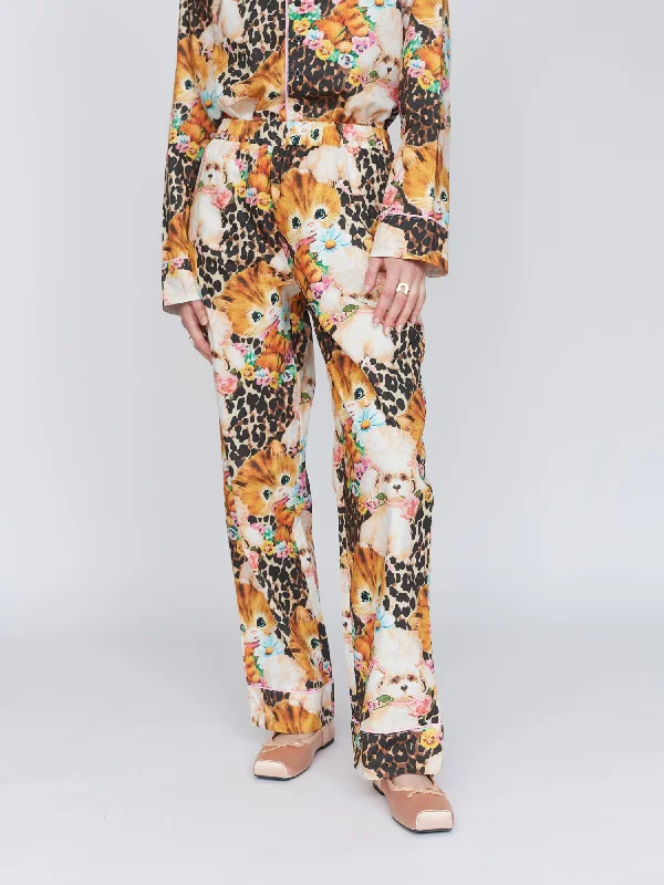 Animal Picnic Pyjama Trouser Trousers Party Sparkling Trousers Party Sparkling