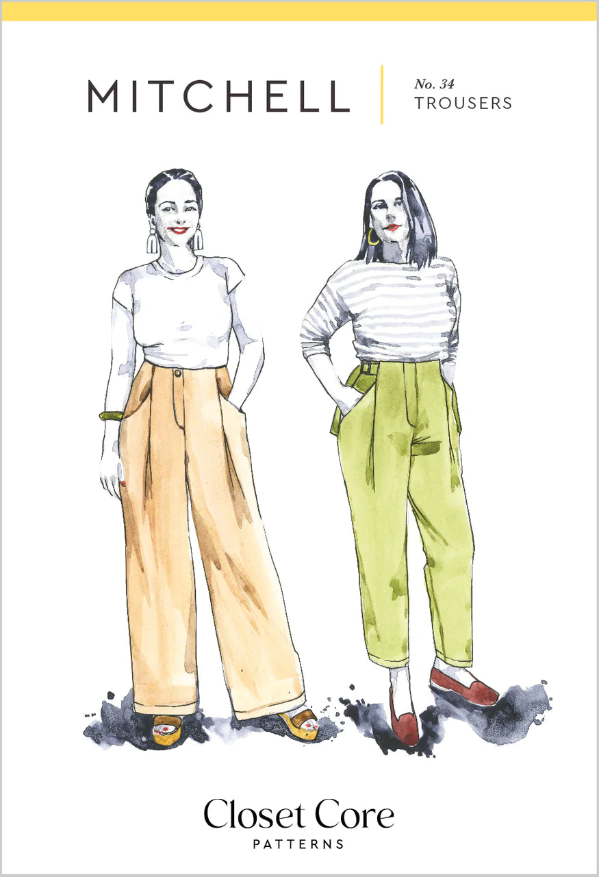 Closet Core Patterns | Mitchell Trousers Trousers Winter Warm Trousers Winter Warm