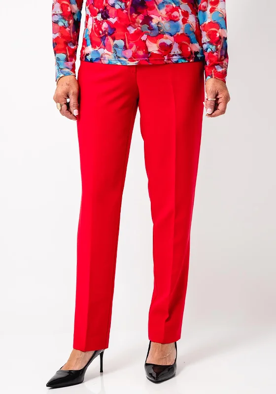Avalon Penny Tapered Trousers, Coral Trousers Elastic Waist Soft Trousers Elastic Waist Soft Avalon Penny Tapered Trousers, Coral Trousers Elastic Waist Soft Trousers Elastic Waist Soft