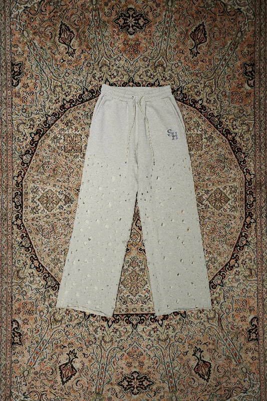 SUGARHILL CRASHED SWEAT TROUSERS (HEATHER GRAY) Trousers Polka Dot Cute Trousers Polka Dot Cute SUGARHILL CRASHED SWEAT TROUSERS (HEATHER GRAY) Trousers Polka Dot Cute Trousers Polka Dot Cute