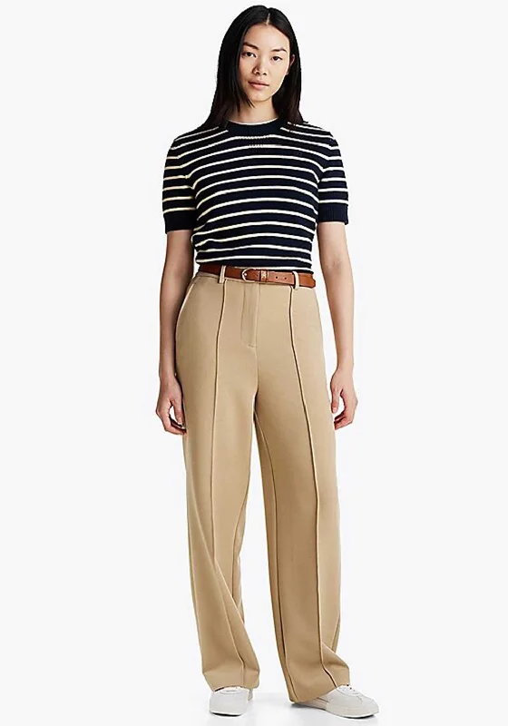 Tommy Hilfiger Seam Detail Straight Leg Trousers, Beige Trousers Tapered Slim Fit Trousers Tapered Slim Fit Tommy Hilfiger Seam Detail Straight Leg Trousers, Beige Trousers Tapered Slim Fit Trousers Tapered Slim Fit