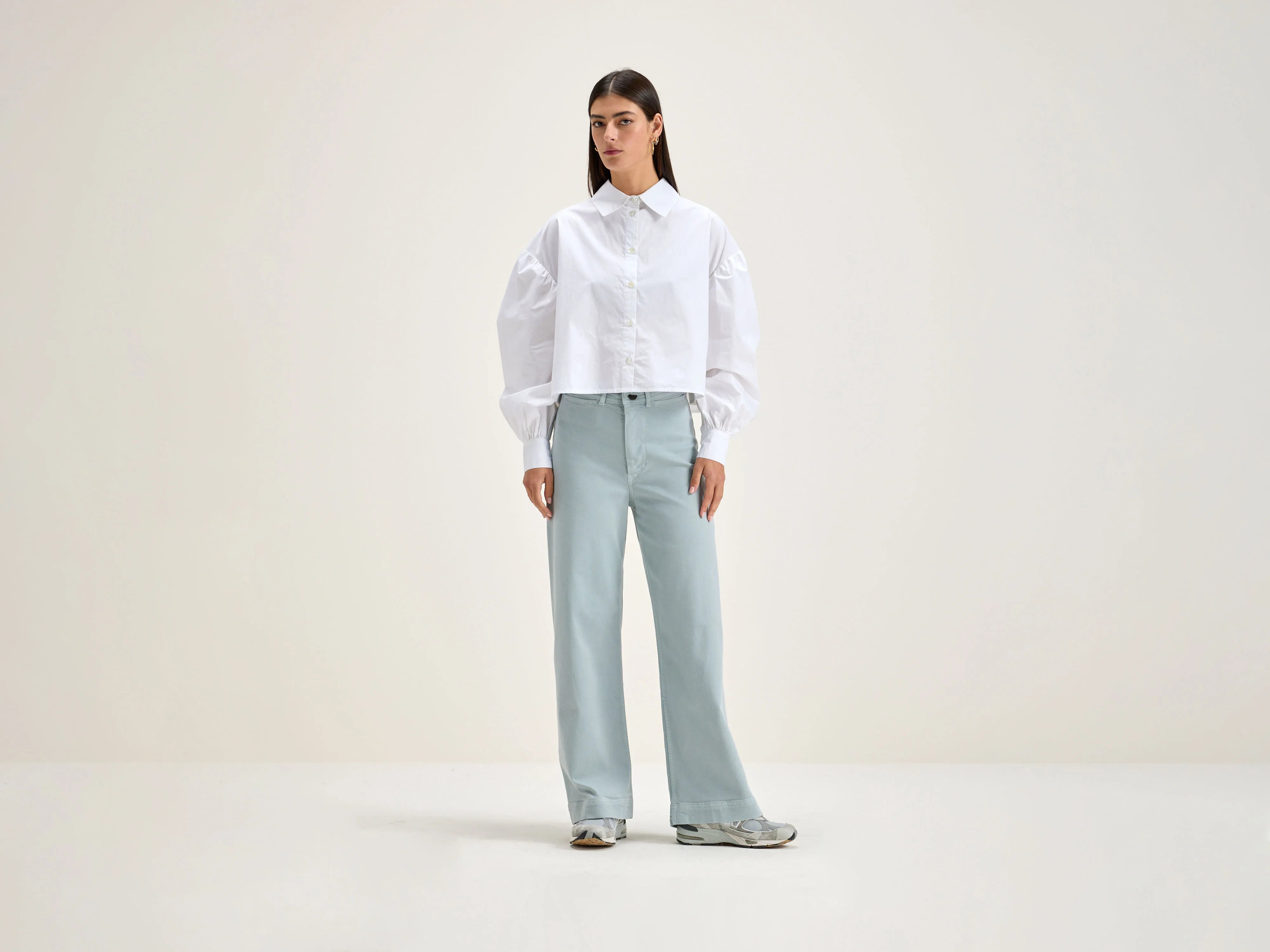 Lottie wide trousers (242 / W / GIVRE) Trousers High Rise Slim Fit Trousers High Rise Slim Fit Lottie wide trousers (242 / W / GIVRE) Trousers High Rise Slim Fit Trousers High Rise Slim Fit