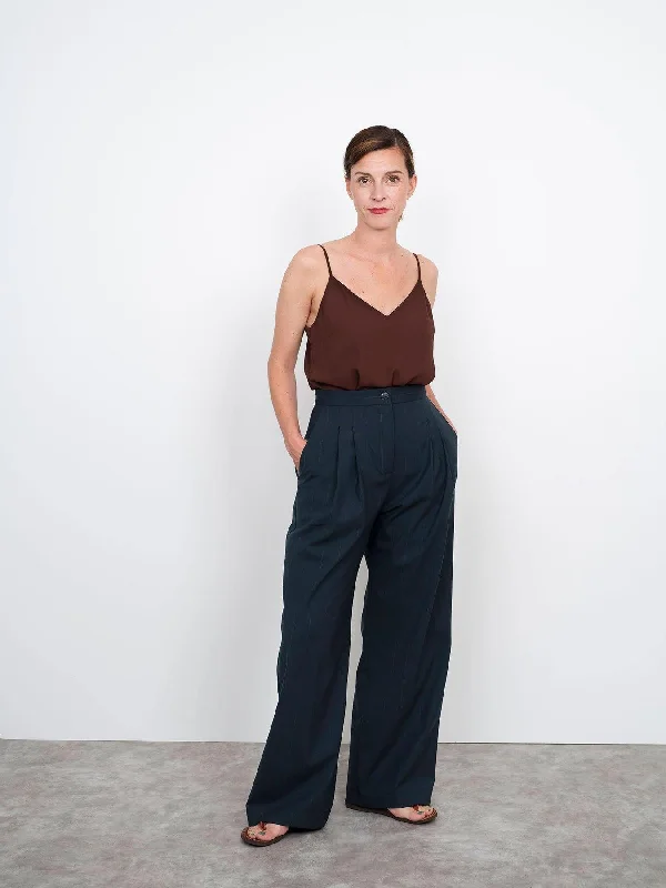 High Waisted Trousers - Sewing Pattern | The Assembly Line Trousers Spring Floral Trousers Spring Floral High Waisted Trousers - Sewing Pattern | The Assembly Line Trousers Spring Floral Trousers Spring Floral