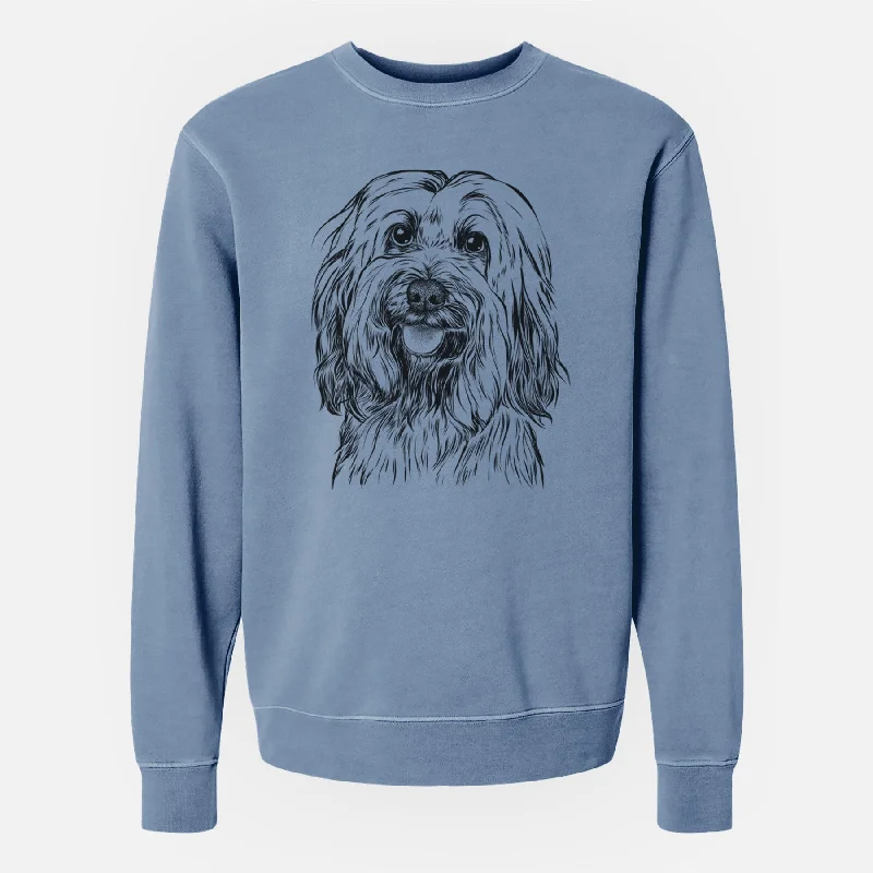 Bare Rime the Tibetan Terrier - Unisex Pigment Dyed Crew Sweatshirt Hoodie with Elastic Waist Stretchable Comfortable Hoodie with Elastic Waist Stretchable Comfortable Bare Rime the Tibetan Terrier - Unisex Pigment Dyed Crew Sweatshirt Hoodie with Elastic Waist Stretchable Comfortable Hoodie with Elastic Waist Stretchable Comfortable