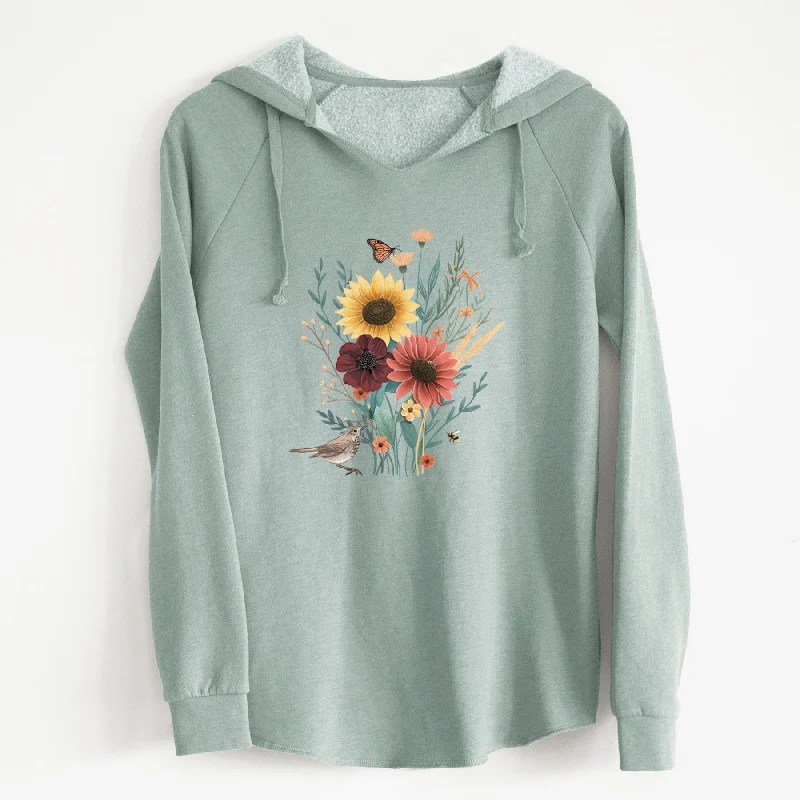 Fall Bouquet - Cali Wave Hooded Sweatshirt Hoodie with Mesh Breathable Sporty Hoodie with Mesh Breathable Sporty Fall Bouquet - Cali Wave Hooded Sweatshirt Hoodie with Mesh Breathable Sporty Hoodie with Mesh Breathable Sporty