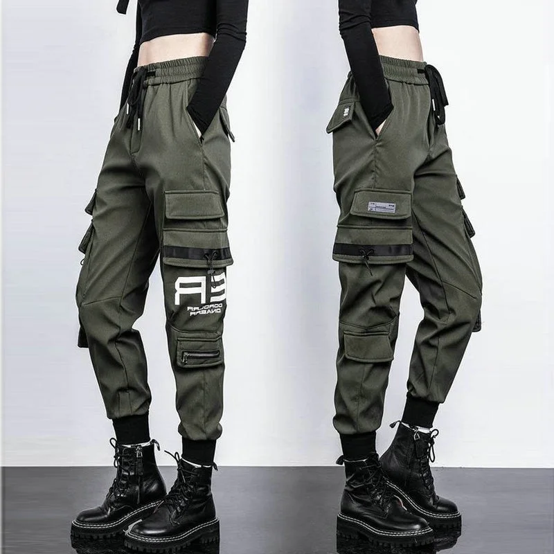 Wjczt Big Pockets Cargo Pants Women Elastic High Waist Loose Streetwear Pant Baggy Tactical Trouser Hip Hop High Quality Joggers Pants Trousers Mesh Breathable Trousers Mesh Breathable Wjczt Big Pockets Cargo Pants Women Elastic High Waist Loose Streetwear Pant Baggy Tactical Trouser Hip Hop High Quality Joggers Pants Trousers Mesh Breathable Trousers Mesh Breathable