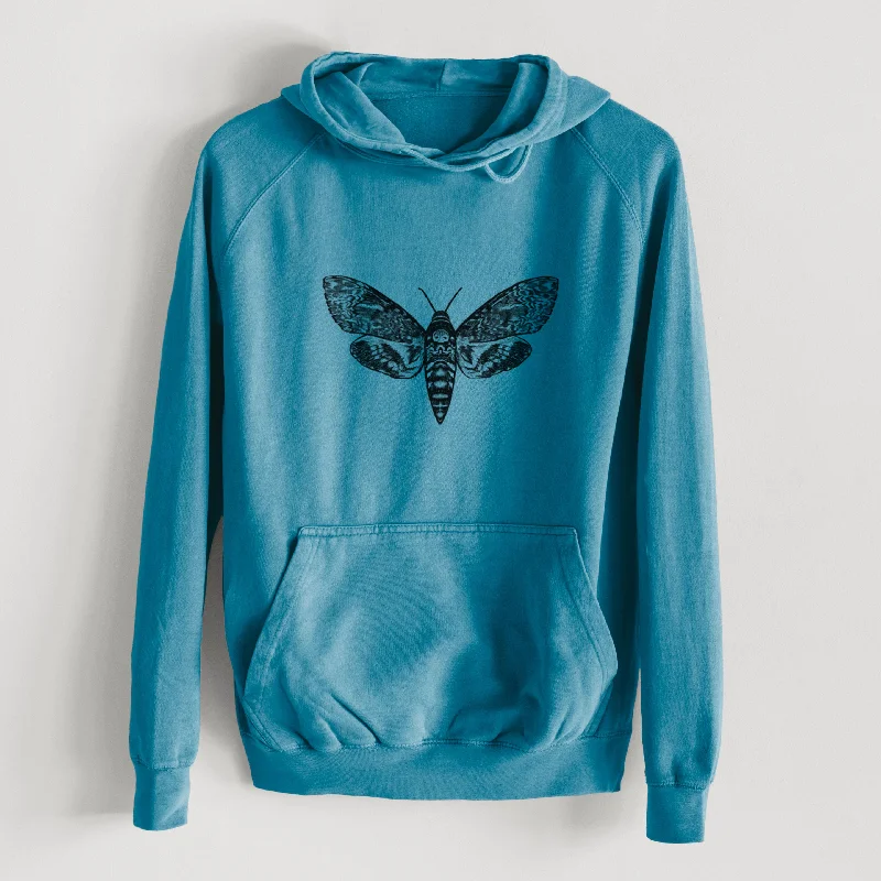 Death's-head Hawkmoth - Acherontia atropos - Mid-Weight Unisex Vintage 100% Cotton Hoodie Hoodie with Set-In Sleeves Structured Classic Hoodie with Set-In Sleeves Structured Classic Death's-head Hawkmoth - Acherontia atropos - Mid-Weight Unisex Vintage 100% Cotton Hoodie Hoodie with Set-In Sleeves Structured Classic Hoodie with Set-In Sleeves Structured Classic