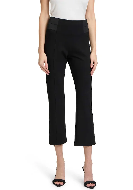 Betty Barclay Cropped Flare Trousers, Black Trousers Capri Summer Trousers Capri Summer Betty Barclay Cropped Flare Trousers, Black Trousers Capri Summer Trousers Capri Summer