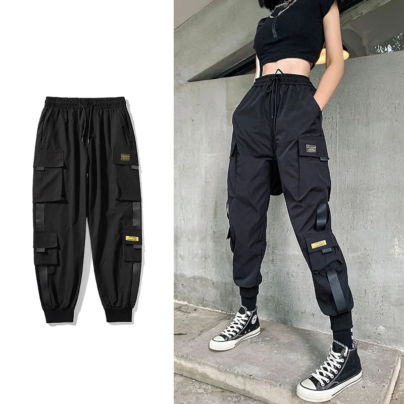 Wjczt Streetwear Black Pants Women Korean Style Elastic Waist Sweatpants Baggy Pants Summer Autumn Hip Hop Harajuku Trousers Women Trousers Timeless Classic Trousers Timeless Classic Wjczt Streetwear Black Pants Women Korean Style Elastic Waist Sweatpants Baggy Pants Summer Autumn Hip Hop Harajuku Trousers Women Trousers Timeless Classic Trousers Timeless Classic