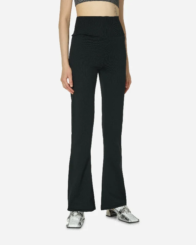 High-Waisted Flared Trousers Black Trousers practical durable Trousers practical durable