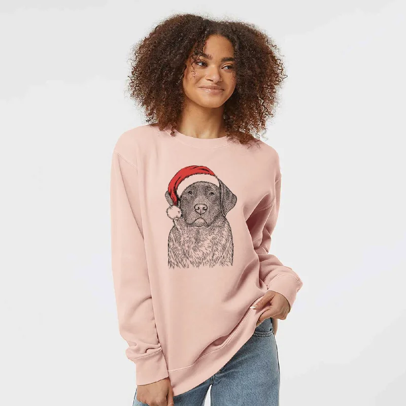 Santa River the English Labrador Retriever - Unisex Pigment Dyed Crew Sweatshirt Hoodie with Slim Fit Tailored Modern Hoodie with Slim Fit Tailored Modern Santa River the English Labrador Retriever - Unisex Pigment Dyed Crew Sweatshirt Hoodie with Slim Fit Tailored Modern Hoodie with Slim Fit Tailored Modern