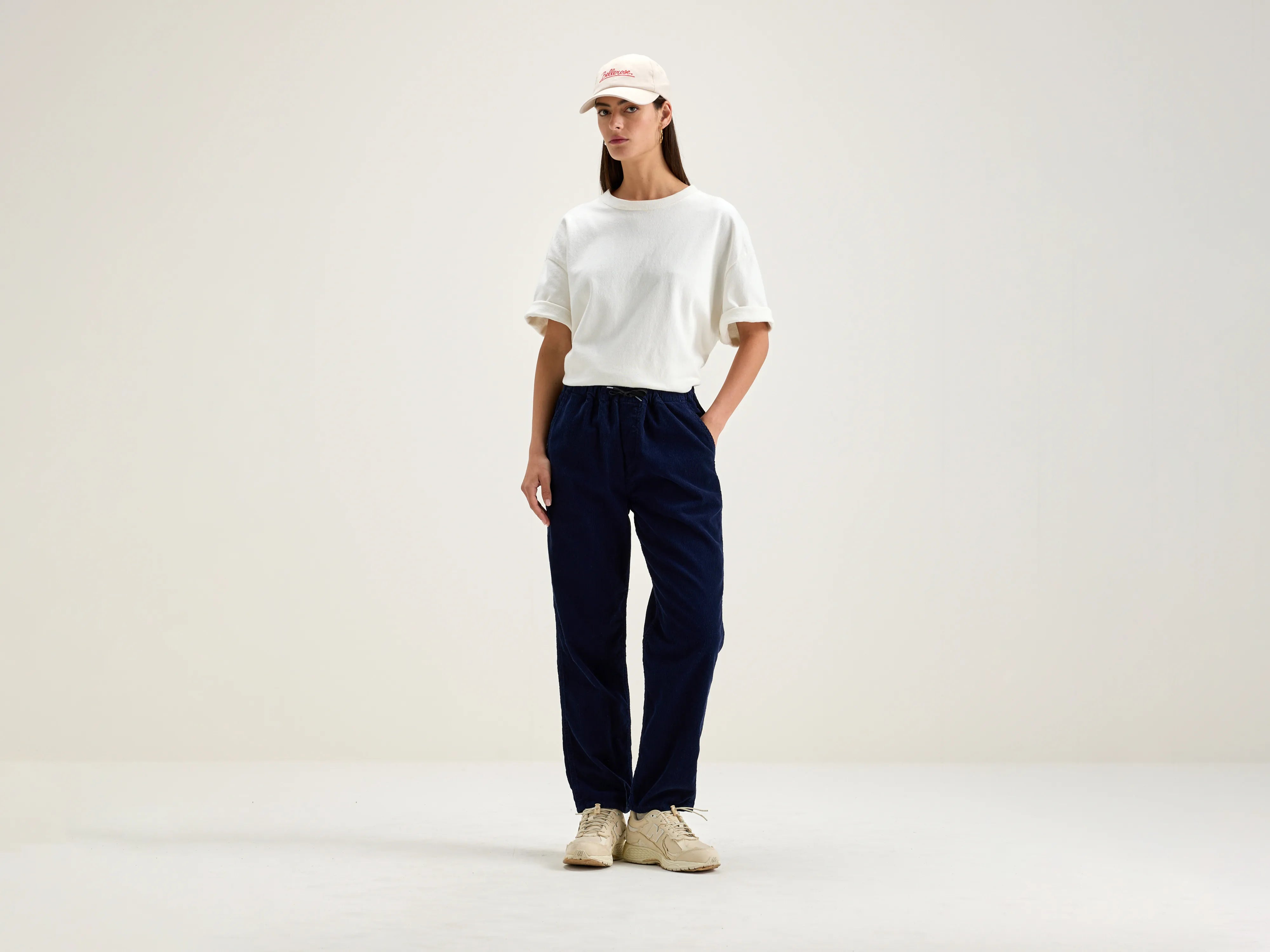 Pizzy relaxed trousers (242 / W / NAVAL) Trousers Harem Relaxed Fit Trousers Harem Relaxed Fit Pizzy relaxed trousers (242 / W / NAVAL) Trousers Harem Relaxed Fit Trousers Harem Relaxed Fit
