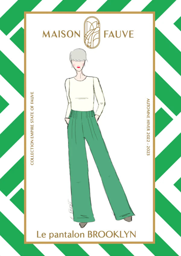 Brooklyn Trousers - Sewing Pattern | Maison Fauve Trousers Fall Fleece Trousers Fall Fleece Brooklyn Trousers - Sewing Pattern | Maison Fauve Trousers Fall Fleece Trousers Fall Fleece