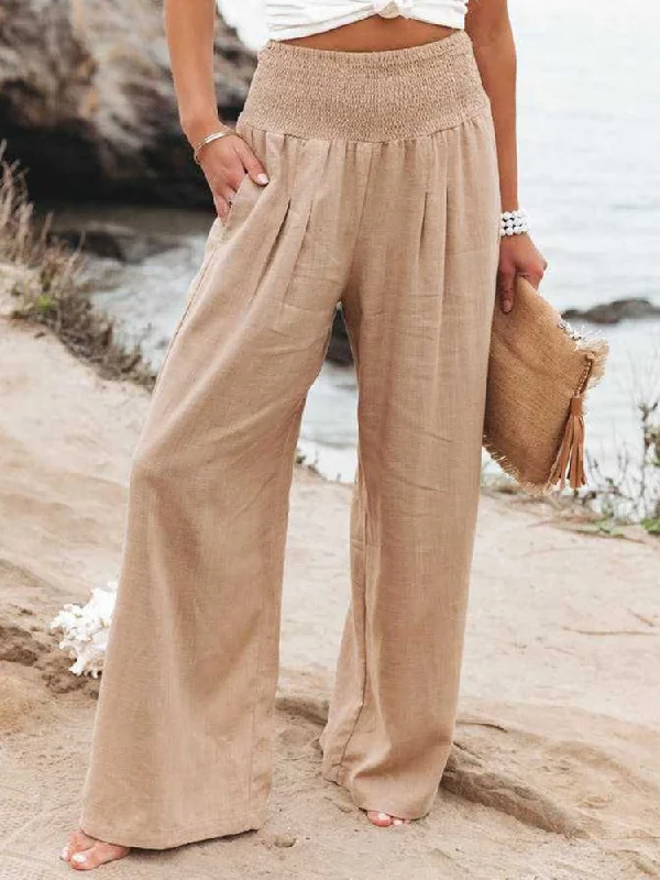 Wjczt Spring Summer Cotton Linen Women Pants Pockets Solid Casual White Wide Leg Office Lady White Long Trousers Khaki Trousers Bestseller Popular Trousers Bestseller Popular Wjczt Spring Summer Cotton Linen Women Pants Pockets Solid Casual White Wide Leg Office Lady White Long Trousers Khaki Trousers Bestseller Popular Trousers Bestseller Popular