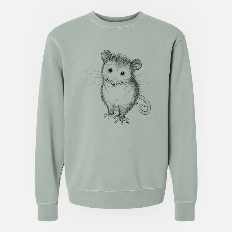 Cute Opossum - Unisex Pigment Dyed Crew Sweatshirt Hoodie with Hem Contrast Bold Stylish Hoodie with Hem Contrast Bold Stylish Cute Opossum - Unisex Pigment Dyed Crew Sweatshirt Hoodie with Hem Contrast Bold Stylish Hoodie with Hem Contrast Bold Stylish