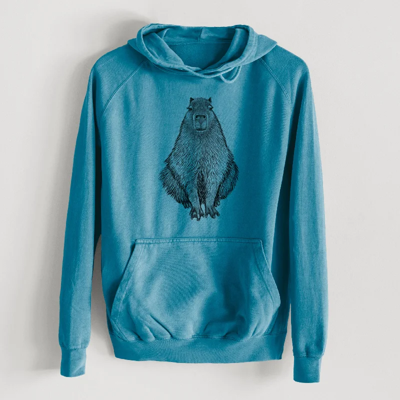 Capybara - Hydrochoerus hydrochaeris - Mid-Weight Unisex Vintage 100% Cotton Hoodie Cotton Hoodie Fleece Lining Warmth Cotton Hoodie Fleece Lining Warmth Capybara - Hydrochoerus hydrochaeris - Mid-Weight Unisex Vintage 100% Cotton Hoodie Cotton Hoodie Fleece Lining Warmth Cotton Hoodie Fleece Lining Warmth