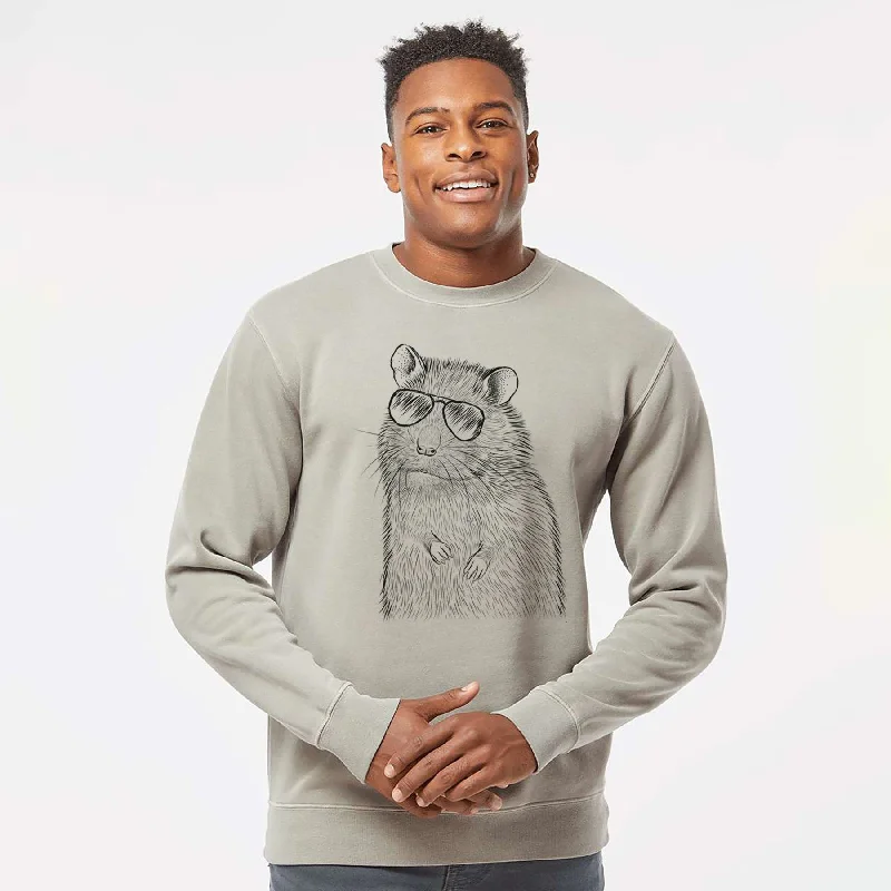 Aviator Rizzo the Rat - Unisex Pigment Dyed Crew Sweatshirt Hoodie with Pastel Soft Subtle Hoodie with Pastel Soft Subtle Aviator Rizzo the Rat - Unisex Pigment Dyed Crew Sweatshirt Hoodie with Pastel Soft Subtle Hoodie with Pastel Soft Subtle