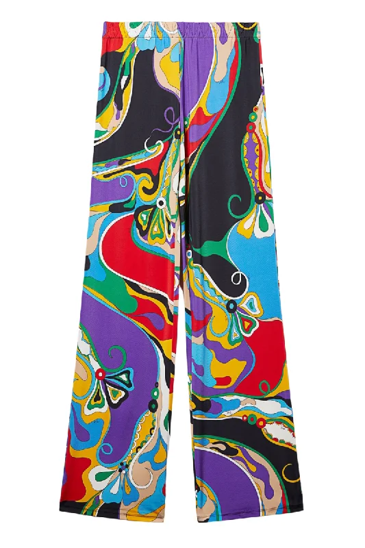 Orchidee Print Trousers Trousers Recommended Stylist Trousers Recommended Stylist
