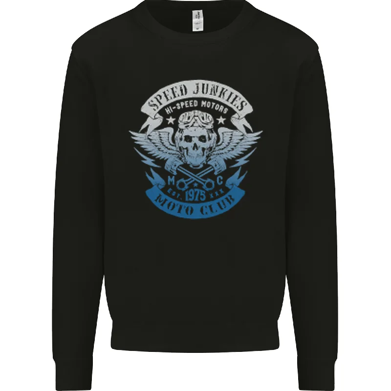 High Speed Junkies Biker Motorcycle Mens Sweatshirt Jumper Hoodie with Print Artistic Unique Hoodie with Print Artistic Unique High Speed Junkies Biker Motorcycle Mens Sweatshirt Jumper Hoodie with Print Artistic Unique Hoodie with Print Artistic Unique