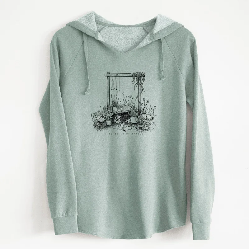 I'll Be In My Office — Garden - Cali Wave Hooded Sweatshirt Hoodie with Zipper Placket Modern Functional Hoodie with Zipper Placket Modern Functional I'll Be In My Office — Garden - Cali Wave Hooded Sweatshirt Hoodie with Zipper Placket Modern Functional Hoodie with Zipper Placket Modern Functional