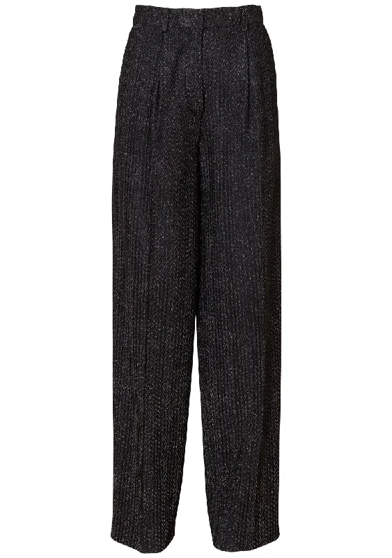 Wide Leg Lamé Trousers Black Trousers fashionable trendy Trousers fashionable trendy Wide Leg Lamé Trousers Black Trousers fashionable trendy Trousers fashionable trendy