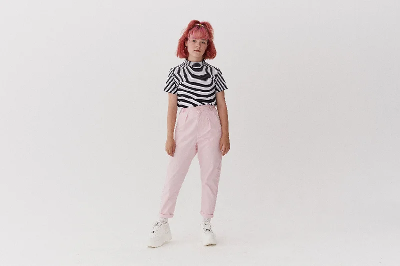LO Pink Peggy Trousers Trousers Brand Named Trousers Brand Named