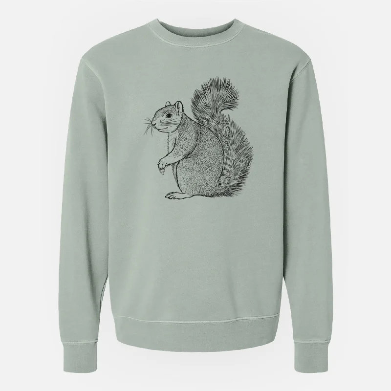 Eastern Fox Squirrel - Sciurus niger - Unisex Pigment Dyed Crew Sweatshirt Hoodie with Metallic Shiny Futuristic Hoodie with Metallic Shiny Futuristic Eastern Fox Squirrel - Sciurus niger - Unisex Pigment Dyed Crew Sweatshirt Hoodie with Metallic Shiny Futuristic Hoodie with Metallic Shiny Futuristic