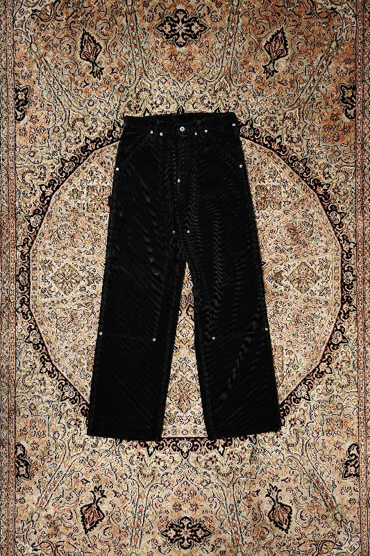 SUGARHILL COURDUROY PAINTER TROUSERS (BLACK) Trousers New Arrival Trousers New Arrival SUGARHILL COURDUROY PAINTER TROUSERS (BLACK) Trousers New Arrival Trousers New Arrival