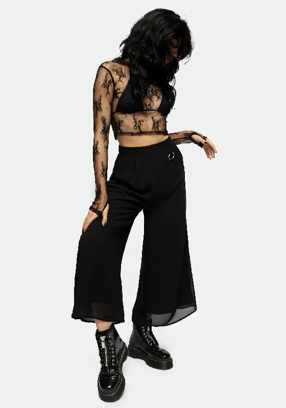 Descensum Culotte Trousers Trousers Summer Linen Trousers Summer Linen