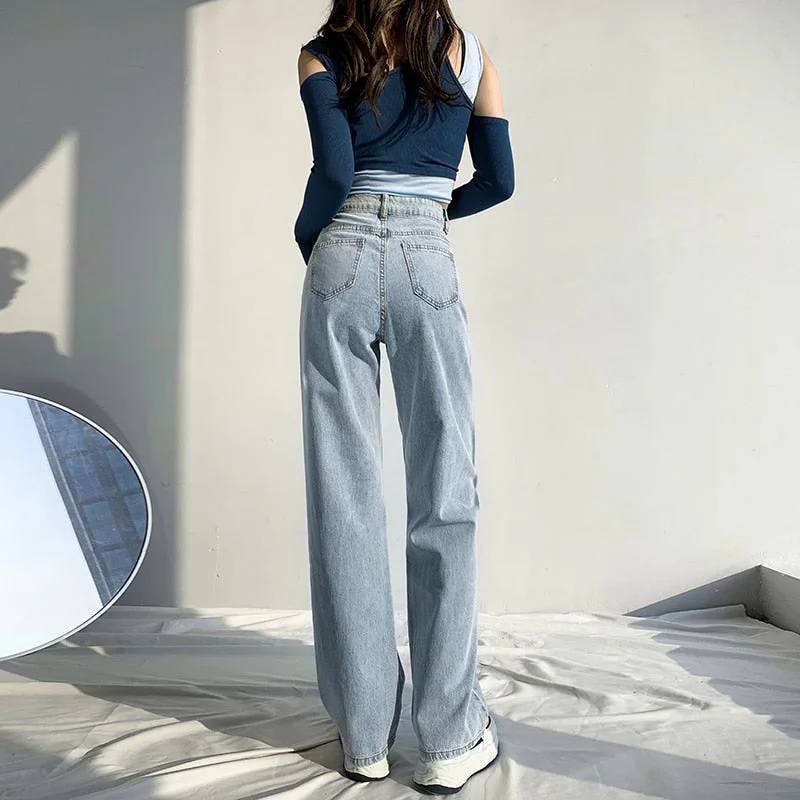 Wjczt Women's jeans Retro Street Loose Solid Straight 2022 Trend American Casual Pants High Waist Mopping Wide Leg Trousers Trousers Summer Linen Trousers Summer Linen Wjczt Women's jeans Retro Street Loose Solid Straight 2022 Trend American Casual Pants High Waist Mopping Wide Leg Trousers Trousers Summer Linen Trousers Summer Linen
