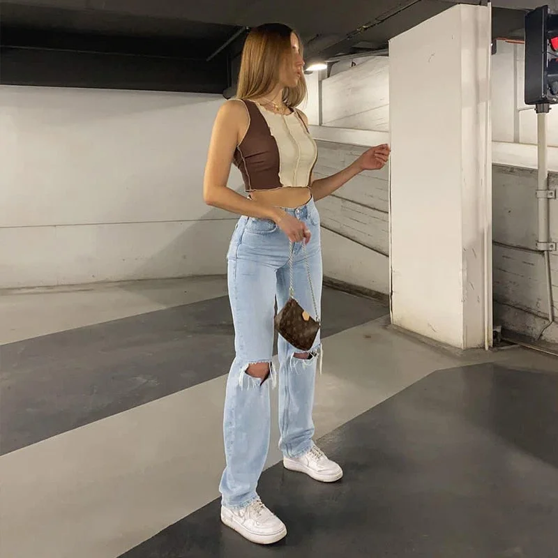 Wjczt Womens Loose Fit Jeans 2024 Ripped Wide Leg For Women High Waist Blue Wash Casual Cotton Denim Trousers Summer Baggy Jean Pants Trousers Ceremony Elegant Trousers Ceremony Elegant Wjczt Womens Loose Fit Jeans 2024 Ripped Wide Leg For Women High Waist Blue Wash Casual Cotton Denim Trousers Summer Baggy Jean Pants Trousers Ceremony Elegant Trousers Ceremony Elegant