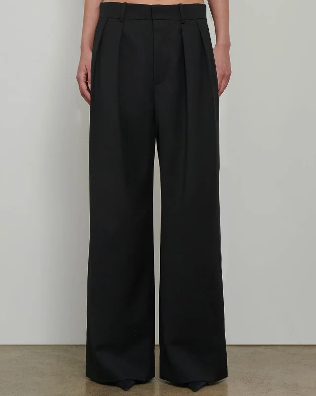 Low Rise Trousers Trousers Formal Black Trousers Formal Black