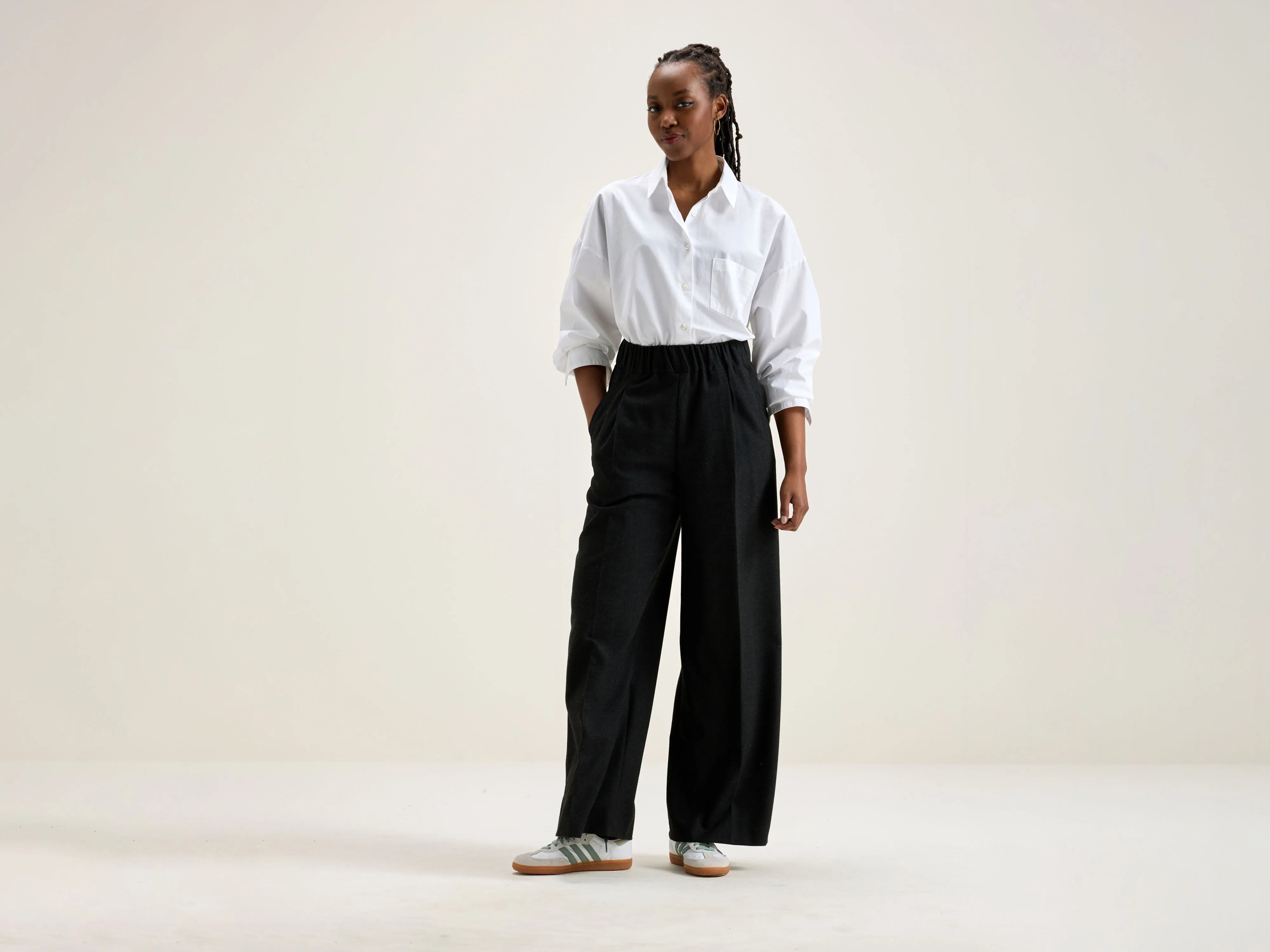 Vespa wide trousers (242 / W / ANTHRACITE) Trousers versatile functional Trousers versatile functional Vespa wide trousers (242 / W / ANTHRACITE) Trousers versatile functional Trousers versatile functional