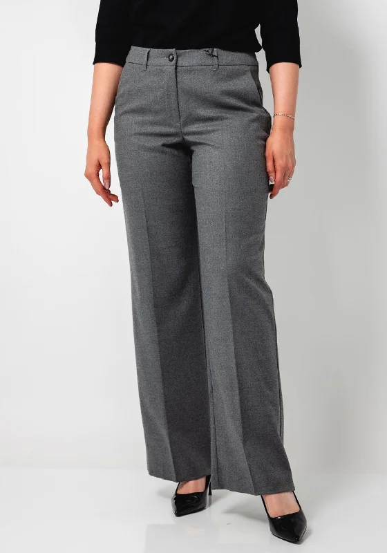 Betty Barclay Nele Wide Leg Trousers, Grey Trousers fashionable trendy Trousers fashionable trendy Betty Barclay Nele Wide Leg Trousers, Grey Trousers fashionable trendy Trousers fashionable trendy