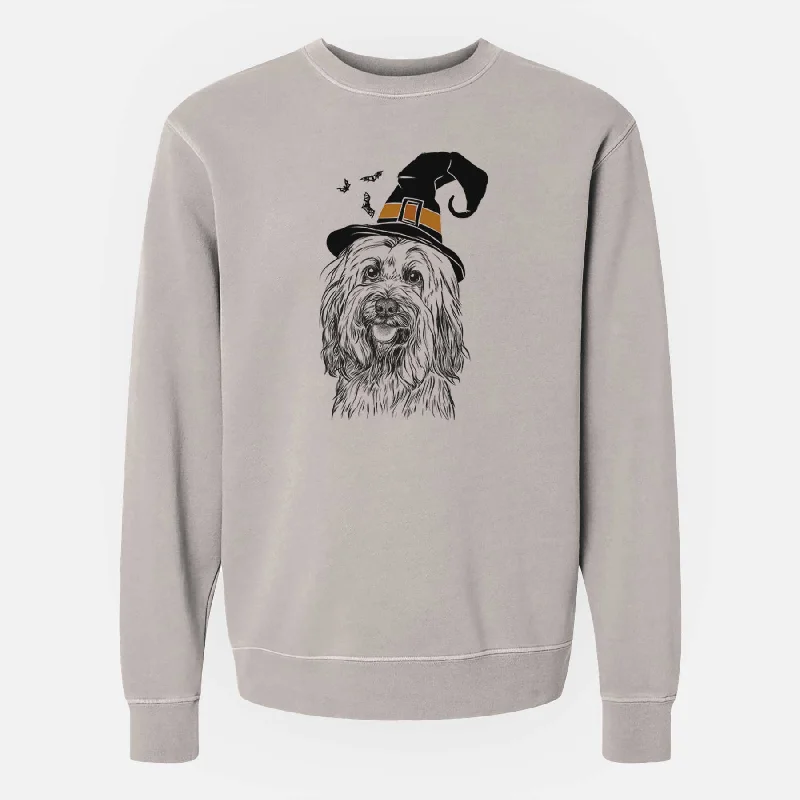 Witch Rime the Tibetan Terrier - Unisex Pigment Dyed Crew Sweatshirt Hoodie with Half-Zip Sporty Casual Hoodie with Half-Zip Sporty Casual Witch Rime the Tibetan Terrier - Unisex Pigment Dyed Crew Sweatshirt Hoodie with Half-Zip Sporty Casual Hoodie with Half-Zip Sporty Casual