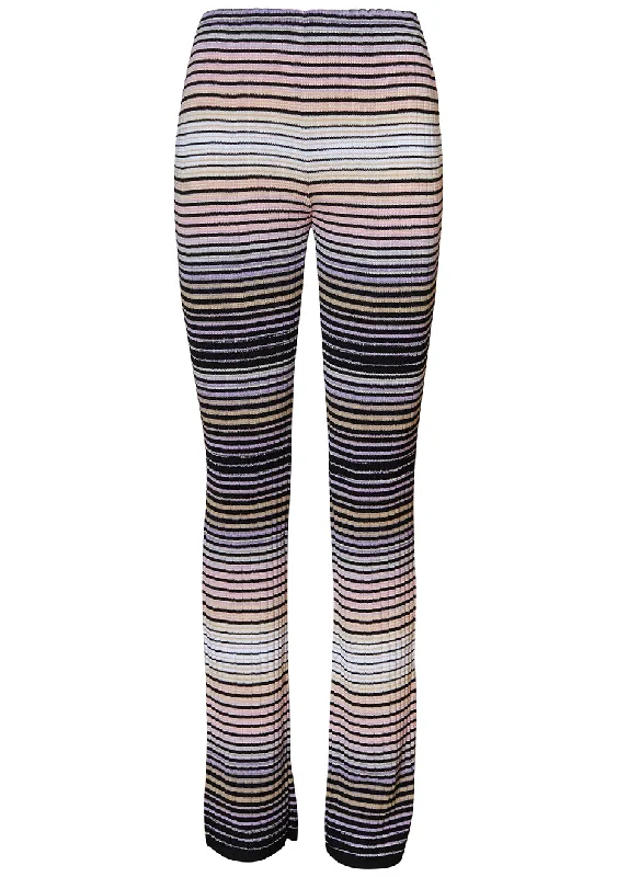 Striped Black Pastel Trousers Trousers stylish modern Trousers stylish modern