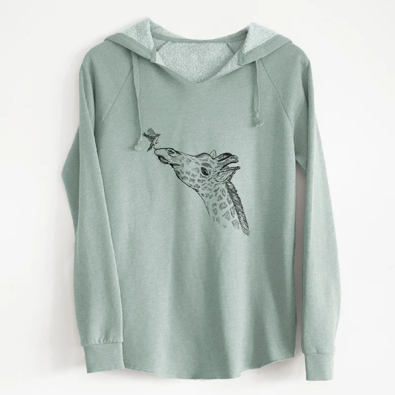 Northern Giraffe - Giraffa camelopardalis - Cali Wave Hooded Sweatshirt Hoodie with Ribbed Neckline Snug Warm Hoodie with Ribbed Neckline Snug Warm Northern Giraffe - Giraffa camelopardalis - Cali Wave Hooded Sweatshirt Hoodie with Ribbed Neckline Snug Warm Hoodie with Ribbed Neckline Snug Warm