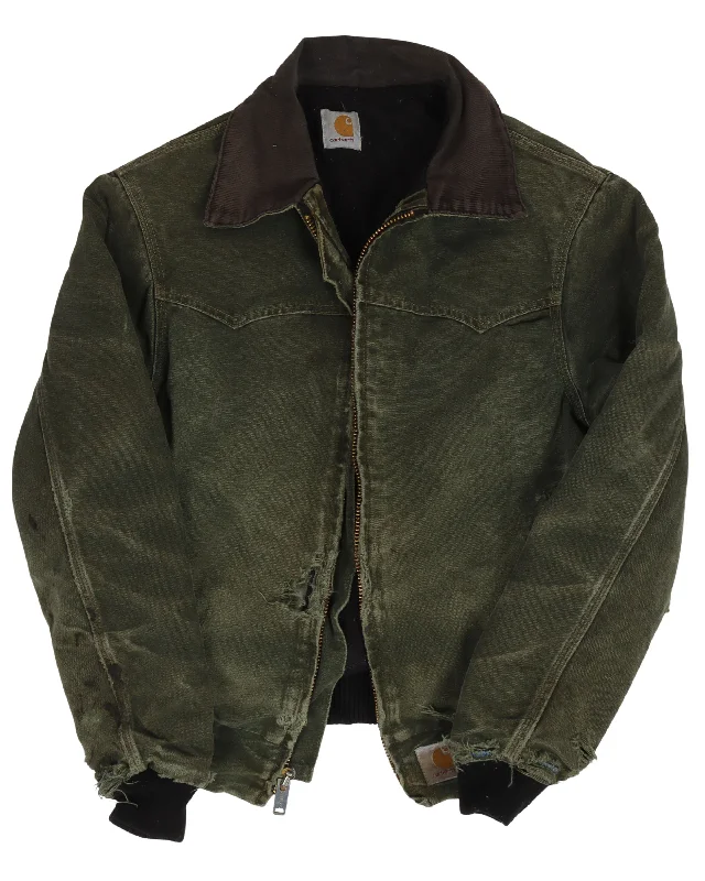 Carhartt Distressed Jacket Insulated Jacket Fitted Jacket Loose Jacket Insulated Jacket Fitted Jacket Loose Jacket