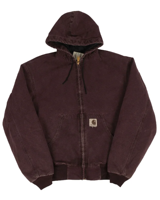 Carhartt Hooded Jacket Tiered Jacket Buttoned Jacket Zippered Jacket Tiered Jacket Buttoned Jacket Zippered Jacket