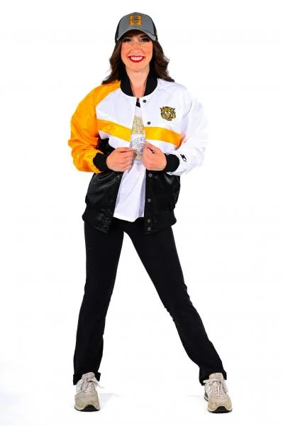 Women's Starter Hight Post Varsity Jacket Notch Collar Jacket Peter Pan Collar Jacket Cowl Neck Jacket Notch Collar Jacket Peter Pan Collar Jacket Cowl Neck Jacket