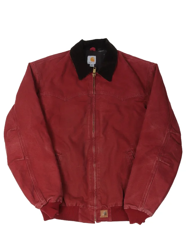 Carhartt Western Jacket Rayon Fabric Velvet Fabric Corduroy Fabric Rayon Fabric Velvet Fabric Corduroy Fabric