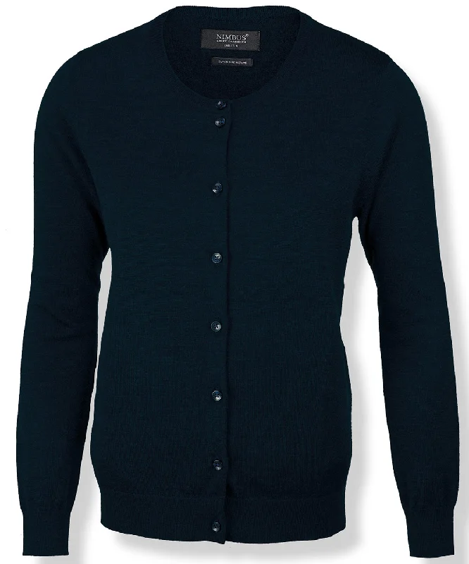 Navy - Women’s Phoenix – luxurious merino blend cardigan Toggled Drawstring Belted Toggled Drawstring Belted