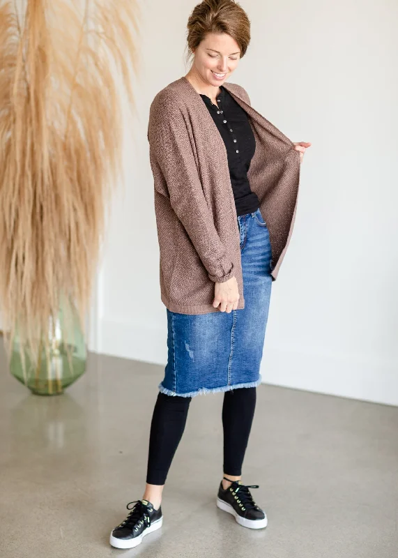 Open Front Loose Knit Long Sleeve Cardigan - FINAL SALE Solid Color Striped Floral Print Solid Color Striped Floral Print Open Front Loose Knit Long Sleeve Cardigan - FINAL SALE Solid Color Striped Floral Print Solid Color Striped Floral Print