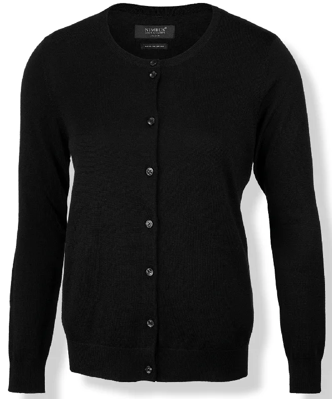 Black - Women’s Phoenix – luxurious merino blend cardigan Fitted Loose Oversized Fitted Loose Oversized