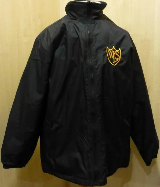 West Leigh Black Reversible Jackets/Hood Zip Front Button Front Snap Front Zip Front Button Front Snap Front