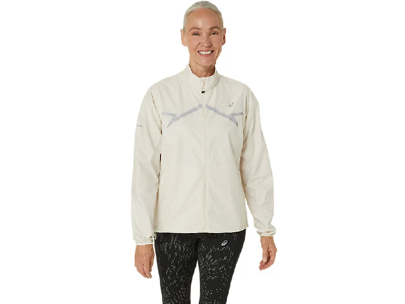 Asics Lite-Show Jacket - Women's Knit Fabric Woven Fabric Fleece Fabric Knit Fabric Woven Fabric Fleece Fabric
