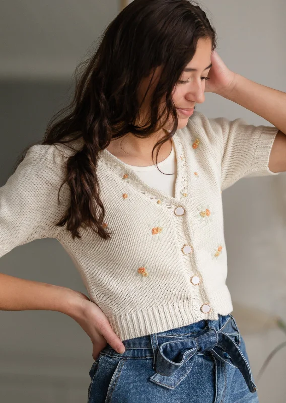 V-Neck Nina Cardigan - FINAL SALE Polka Dot Checkered Tartan Polka Dot Checkered Tartan