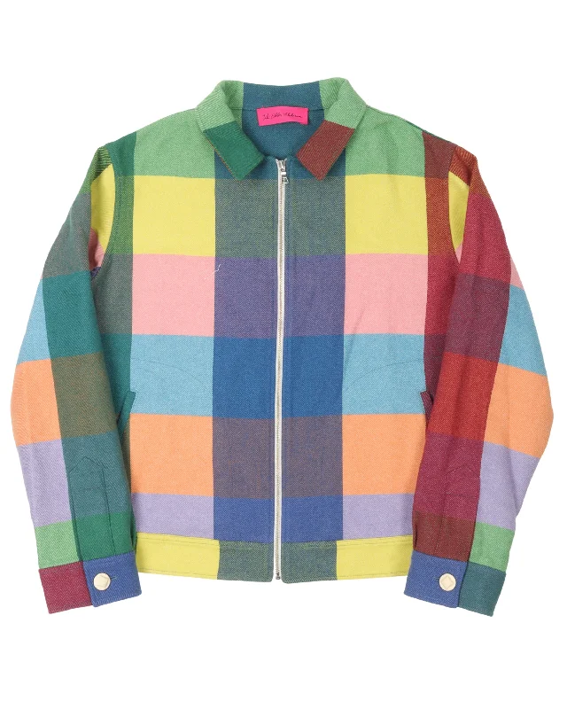 Cashmere Plaid Jacket Tailored Jacket Straight Jacket A-Line Jacket Tailored Jacket Straight Jacket A-Line Jacket